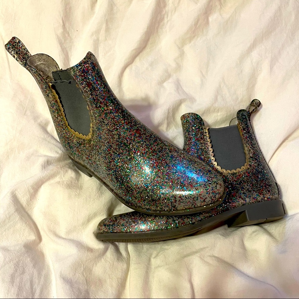 Sparkly Jack Rogers Rain Boots